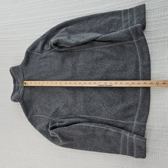 The North Face Full Zip Sweater Women's Size L Fleece Jacket NF0A3LH8 EUC Knit - Picture 14 of 15